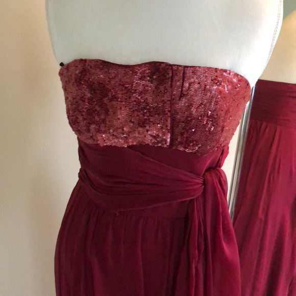 Floor Lenght Silk Dress - Picture 2 of 4